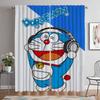Doraemon Противомоскитные шторы для камер, затемняющие шторы для комнаты, 2-панельные шторы для домашнего интерьера, украшения на Хэллоуин
