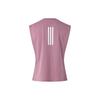 Adidas X Les Mills Collaboration Brand Logo Comfortable Round Neck Casual Vest Women Tops Brown Purple JE1805