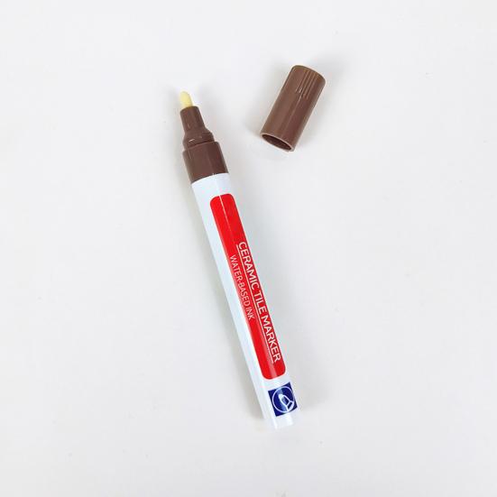 Портативный маркер для плитки, водонепроницаемый, без запаха, быстросохнущий, сплошной цвет, маркер для плитки, ручка для затирки стен, ручка для швов, принадлежности для ванной комнаты