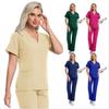 Short Sleeve Nurse Work Uniform Set for SPA & Salon