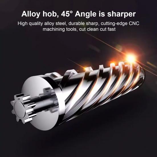 Электрическая машинка для стрижки ногтей, полировщик со светодиодной подсветкой, 2-скоростная, перезаряжаемая, 3-в-1, автоматическая пилка для ногтей для детей, взрослых, пожилых людей, триммер для маникюра