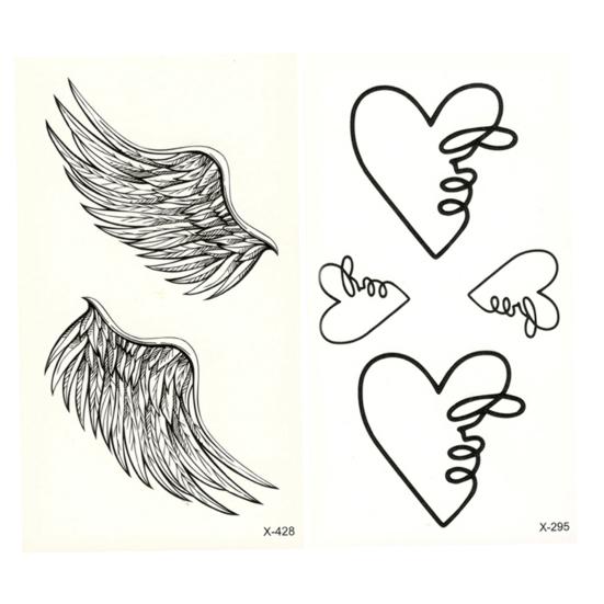 Наклейка Временная Долговечная Водонепроницаемая Женская Модная Татуировка Наклейка для Женщин