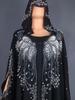 Plus Size Women's European & American Long Dress Abaya 8869