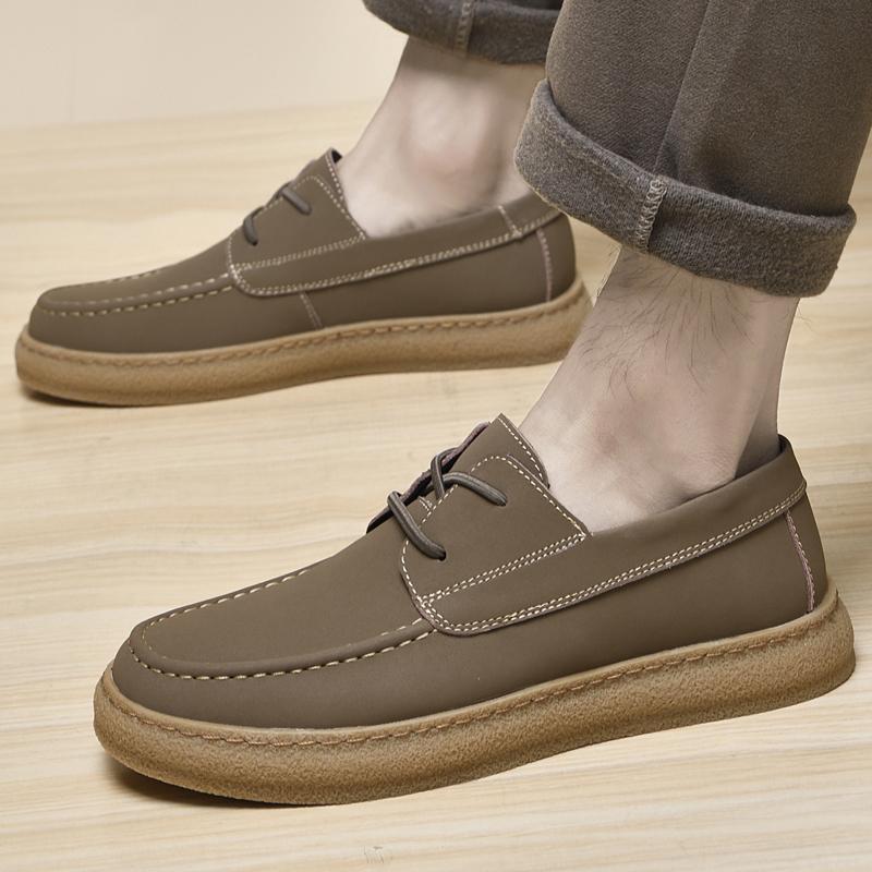 Весна 2024 года. Новые модные туфли люксового бренда для мужчин. Мужские кроссовки. Удобная повседневная обувь на шнуровке. Новые нескользящие туфли для скейтбординга для мужчин.