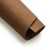 Genuine Nubuck Leather Square Thick Cowhide Sheet Pieces for Craft Sewing Nubuck Brown [Soletec] Pre-cut 1.5-1.7mm (35.5x35.5cm)