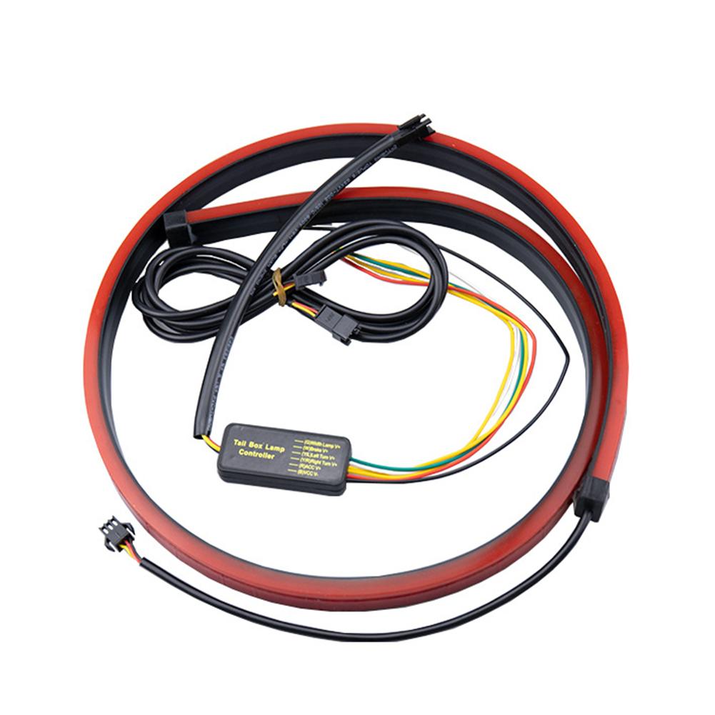 Светодиодный задний фонарь для автомобиля, заднее лобовое стекло, автомобильный многофункциональный стоп-сигнал, полоса сигнала, световой поток 103 см