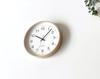 KATOMOKU plywood wall clock 4 Natural continuous second km-61NARCS finish, hand, 304mm (SKP radio-controlled clock)
