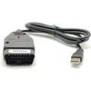 Диагностический USB-кабель OBD2 с чипом FT232RL для автомобилей V-AG, интерфейс KKL 409.1