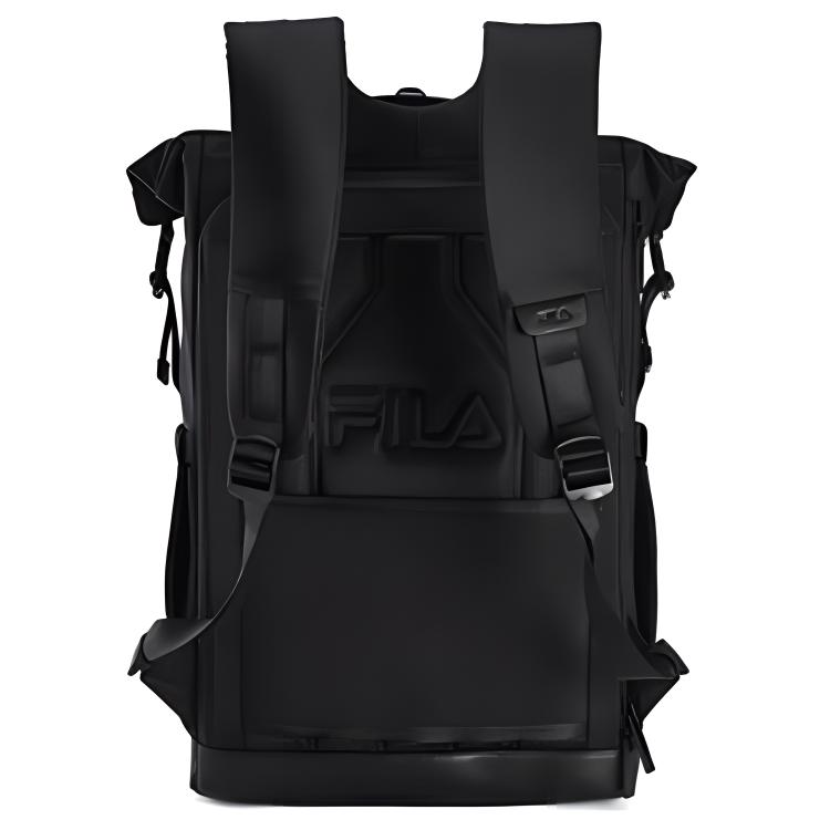 New FILA Fabric Laptop Bag Backpack Extra Small Men's Jet Black BK F13M431102FBK