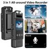 1080P WiFi Body Camera with Audio and Video Recording Wearable Body Cam Mini Clip-on Camera