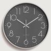 30cm Quartz Silent Wall Clock for Living Room - Creative, Wall-Mounted Design