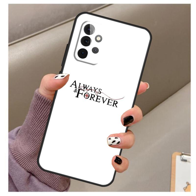 Чехол Дневники вампира для Samsung Galaxy A13 A33 A53 A73 A14 A24 A34 A54 A72 A52 A32 A22 A12 A51 A71 A15 A25