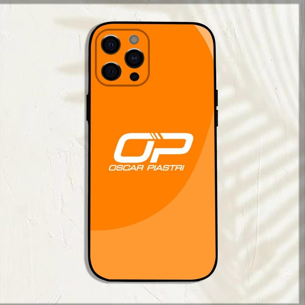 Чехол для телефона F1 Racing 81 Oscar P-Piastri для iPhone 15,14,13,12,11,Pro,X,XS,Max,XR,Plus,Mini Мягкий черный чехол