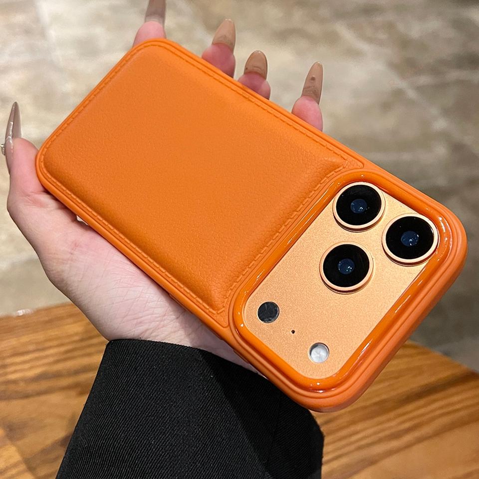 Кожаный силиконовый чехол для телефона для iPhone 17 Air 11 12 13 14 15 16 17 Pro Max Plus 12 13 Mini Candy Мягкий противоударный защитный чехол