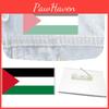 Wholesale Customized Palestinian Flag Acrylic Geometric Brooch Pin
