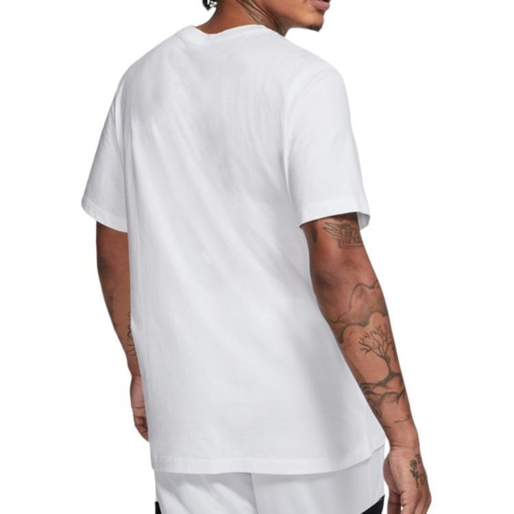 Air Jordan Wordmark Jumpman Logo TEE Men White Men's CK4213-100