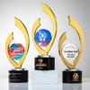 2024 Customizable Metal Trophy for Excellent Employee Award with Color Printing