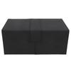 Card Deck Box with 3 Drawers Large Capacity Magnetic Closure PU Leather Game Card Storage Box for Holding Over 200 Cards
