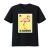 Funny Mexican Flamingo Design El FlaUnisexco T shirt vintage Washed Unisex Comfortable Stylish Slightly designer clothes Stretched