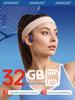 Водонепроницаемые спортивные наушники Platinum X7 Bone Conduction Bluetooth 2024 — беспроводные, без вкладышей для плавания и бега