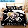3PCS Beetle Haunted House 3pcs Bedding,Including 3PCS Duvet Cover And 2pcs Pillowcases Perfect for Christmas,Ideal for Bedroom, Dormitory