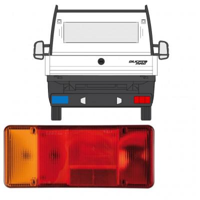 Left rear lamp with cables Renault Mascott Master Opel Movano Fiat Ducato Peugeot Boxer Citroen Jumper Iveco Daily Nissan Interstar - 3050878E