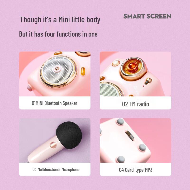 DianYin Fairy Portable Bluetooth Karaoke Speaker