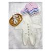 Littleland Knitted Baby Jumpsuit With Pockets
