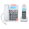 D2015 TAM Expandable Phone System Corded/Cordless Phone System with Telephone Answering Big Buttons