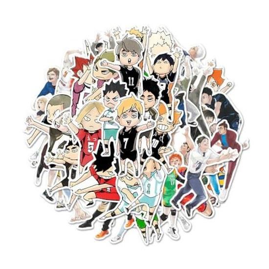 Haikyuu Sticker 120 Pieces Notebook Stickers Poster Kozume Kenma Hinata Oikawa Tooru Kageyama Atsumu Nekoma Karasuno After Graduation Chibi Characters