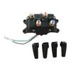 12V 250A Winch Solenoid Relays Contactors Thumb Truck for ATV Truck 5000-7000lbs with 6 Protecting Caps