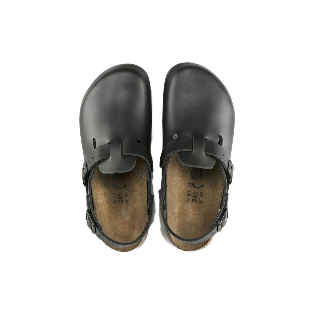 Birkenstock Tokio Super Grip Leather Sandals 'Black' Men's 0061194