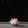 Ceramic Handmade Lotus Thread Incense Base - Household Indoor Thread Incense Socket - Decorative Decoration for Buddha Hall 7
