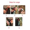 Nylon Webbing Backpack Hook Hang Buckle Holder Water Bottle Clip Carabiner Lock Belt Clips Keychain