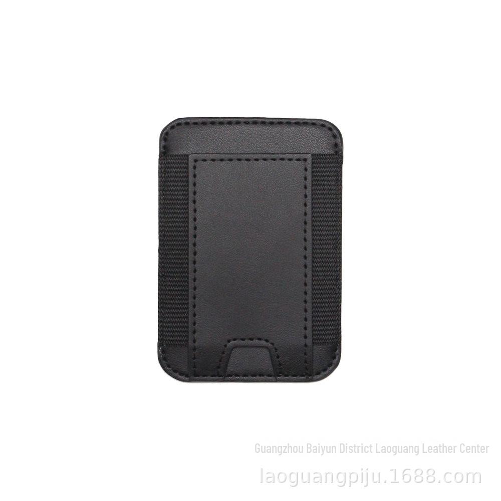 Тонкий и легкий держатель для карт MagSafe для iPhone 12/13/14/15 с сильным магнитом и эластичной тканью-кожей