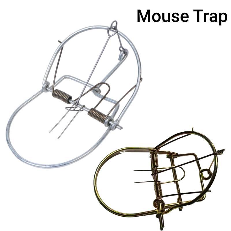 Сверхпрочная уличная крысоловка Эффективная железная мышеловка для домашнего использования