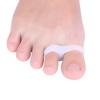 2 шт. 2 отверстия гель силиконовый перекрывающийся разделитель пальцев ног протектор носилки уход за ногами