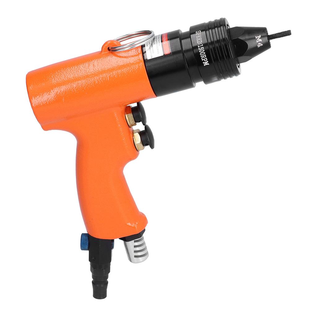 Пневматический заклепочный инструмент M3 M4 Воздушный заклепочный пистолет с самоблокирующейся головкой 1500 об/мин KV?7801E