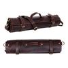 Handmade Leather Chef Knife Roll Bag: Culinary Travel Case