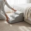 Sofa Entry Steps for Dogs Removable Cleanable Cover Non-Slip Pet Ladder Lightweight Dog Stairs Gentle Slope for Elderly Animals
