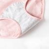 Physiological Underwear Women's Pure Cotton Antibacterial Plus Size Underwear Mid Waist All Cotton Thin Breathable Underwear Panties