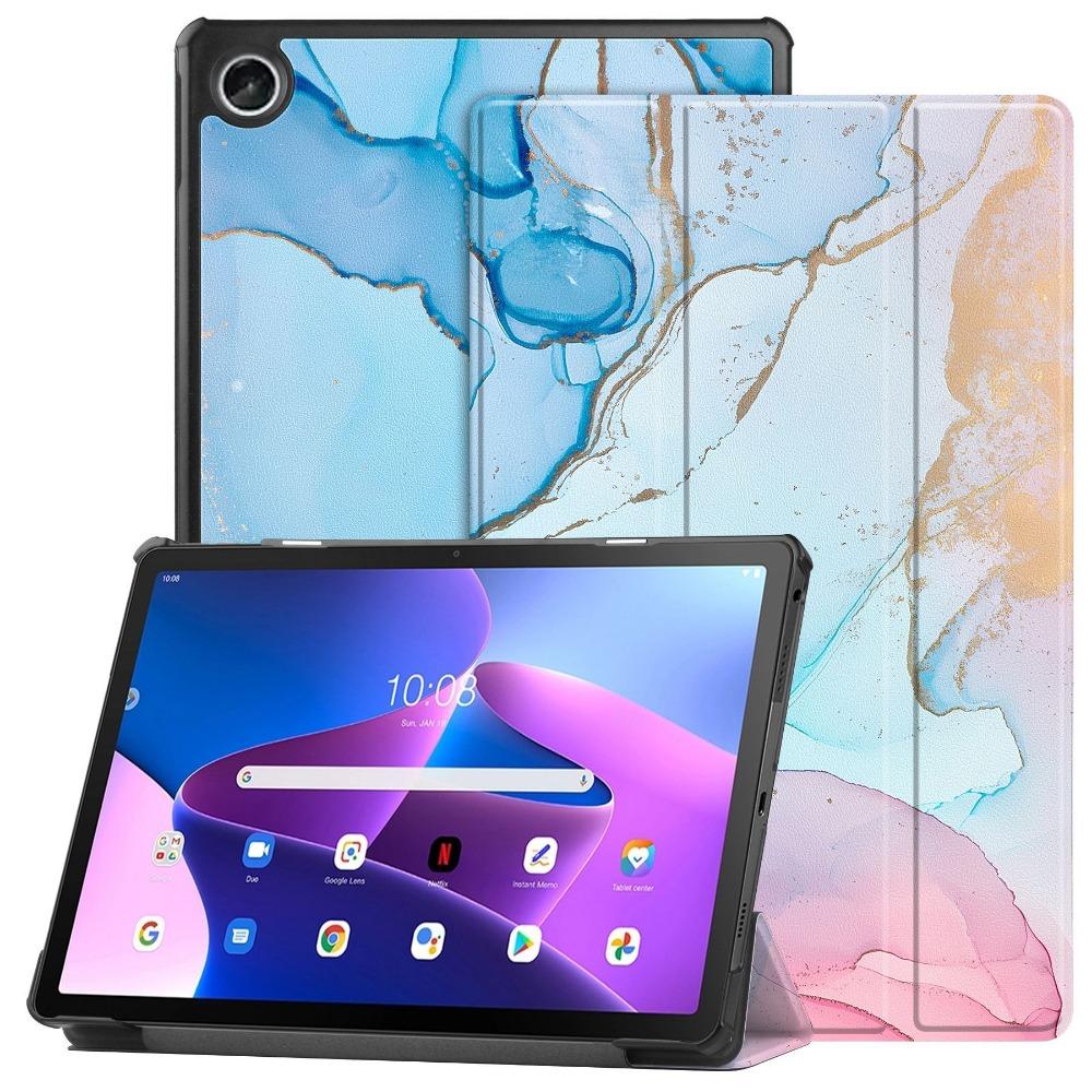 Чехол для Samsung Tab A9 2023 Премиальный кожаный чехол-подставка с тройным складыванием для планшета A9 Plus Ударопрочный защитный чехол