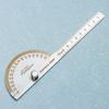 Math Craftsman Stainless Steel 180 Degree Rotary Angle Finder Protractor Measuring Ruler