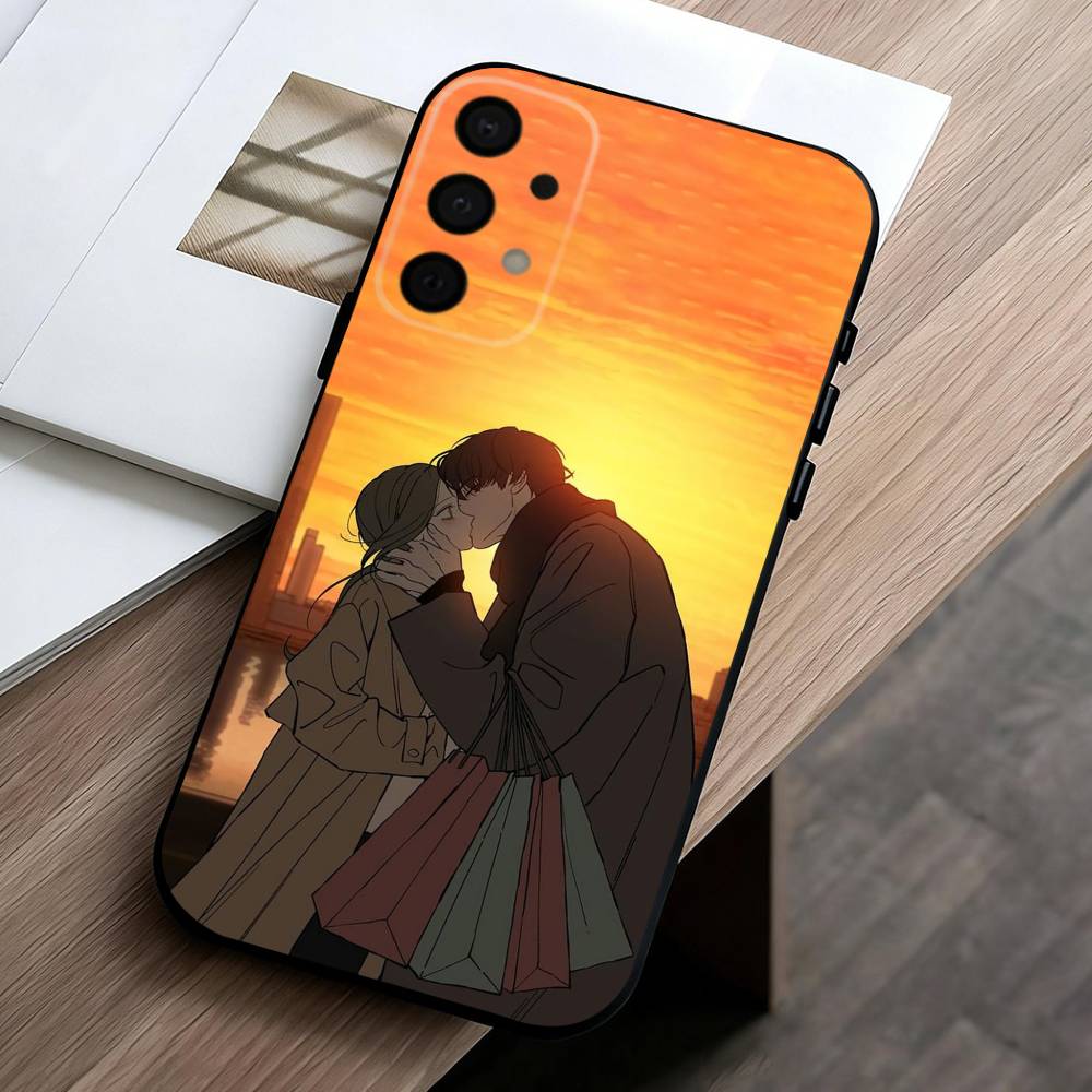 Чехол для телефона T-Tears On A Withered F-Flower для Samsung Galaxy A73, A72, A71, A70, A53, A52, A51, Мягкий силиконовый черный чехол
