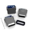 2/5/10 шт. USB 3.1 Водонепроницаемый разъем Type-C 4-контактный 5A Гнездо Двойной 5.1K Резистор Поддержка Зарядки и Разрядки