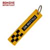 Remove Before Flight Safety Tag FOLLOW ME Keychain Jewelry Aviation Gifts 3 PCS/LOT