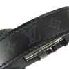 Used LOUIS VUITTON bracelet Brasserie Vous Good Luck M64447 leather 16g black Accessories