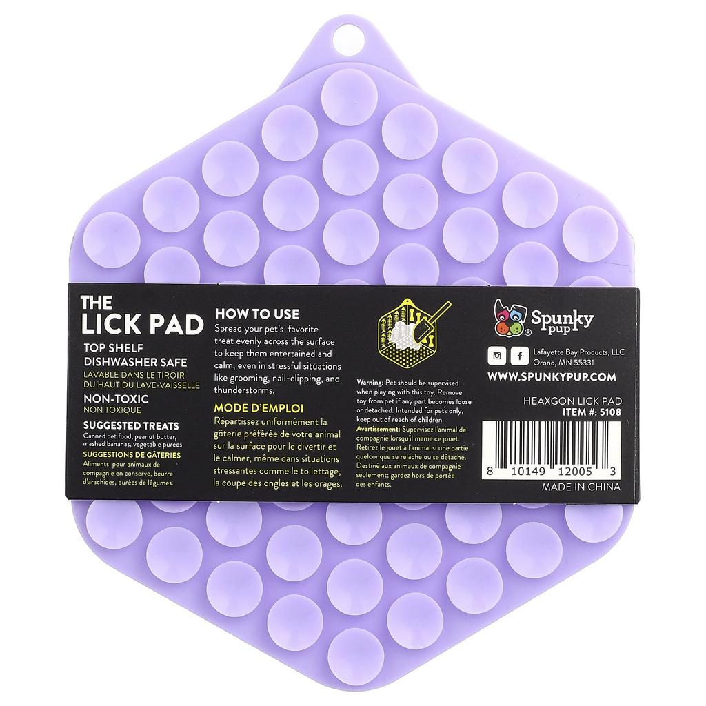 Spunky Pup, Rick Pad, for Dogs and Cats, Hexagon, 1 Pad