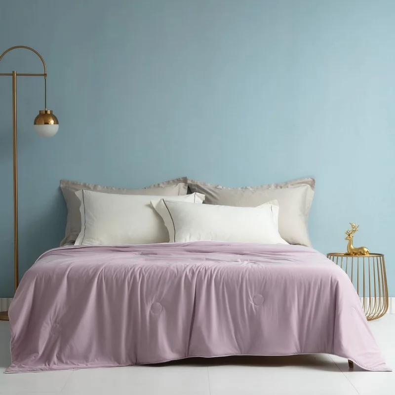 Летнее охлаждающее одеяло с кондиционером, гладкое дышащее легкое одеяло, офисное одеяло для кровати, двустороннее холодное одеяло