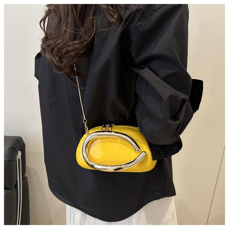 Дизайн Столкновение Цветов Личность Темперамент Мода Цепочка Кроссбоди На Плечо Маленькая Квадратная Женская Сумка